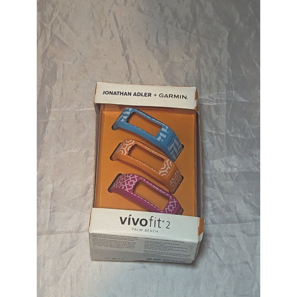 Garmin Style Jonathan Adler Collection Wrist Bands for vívofit2 Palm Beach